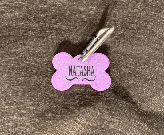 Zipper Pull Name Tag