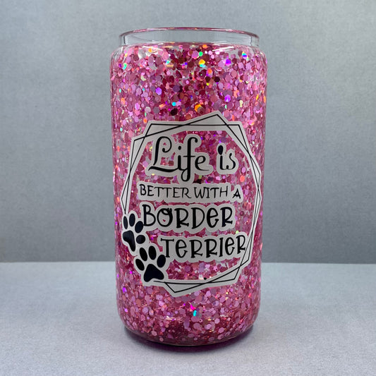 Border Terrier Themed 16oz. Tumblers