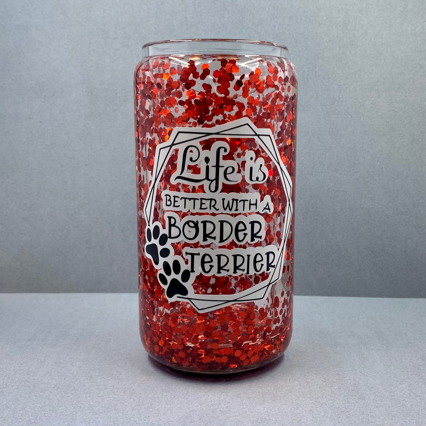 Border Terrier Themed 16oz. Tumblers