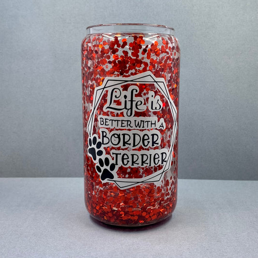 Border Terrier Themed 16oz. Tumblers